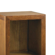 Loft stílusú, mindifából készült, kézműves, moduláris polcos elem