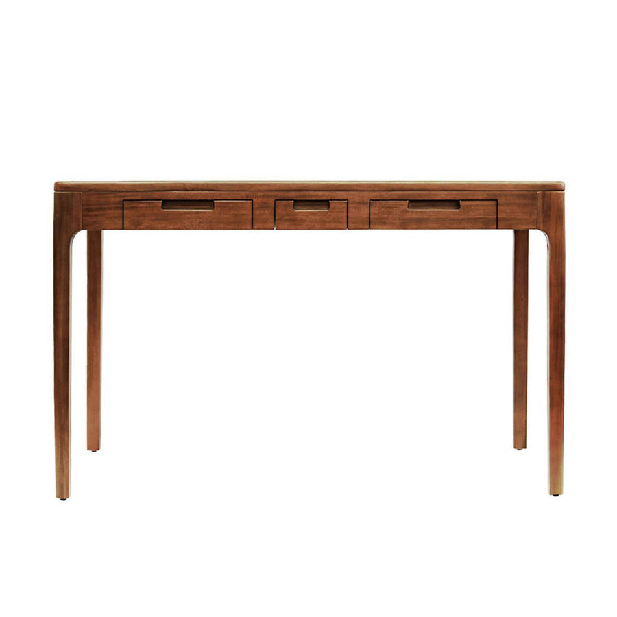 Oporto íróasztal – elölnézet, mart fogantyúkkal