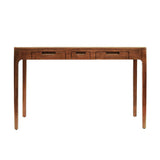 Oporto íróasztal – elölnézet, mart fogantyúkkal