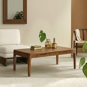 Oporto dohányzóasztal enteriőrben – modern retró nappali berendezés