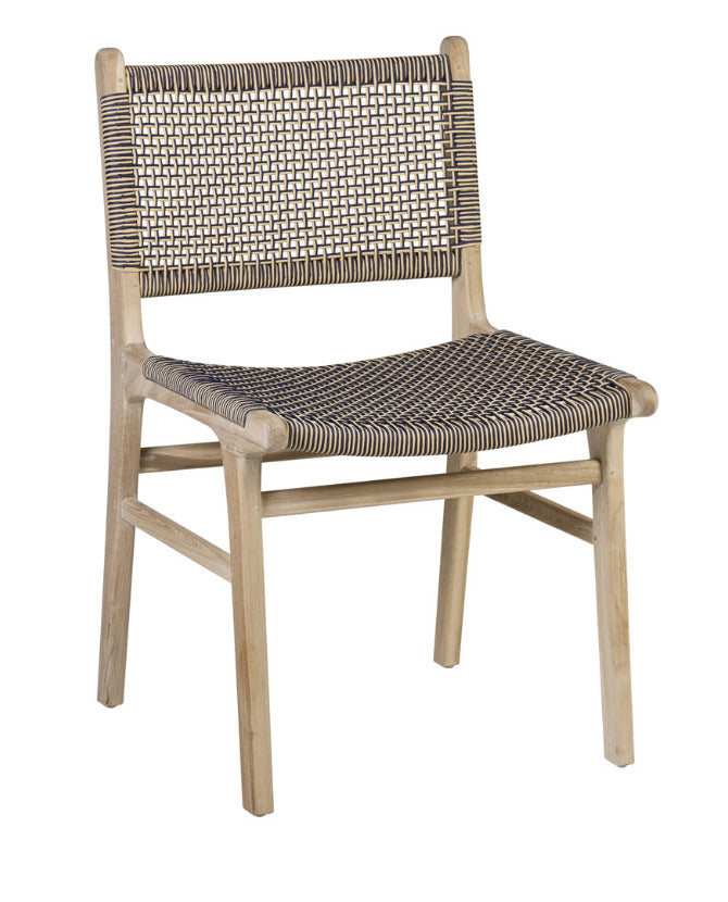 Kortárs teakfa szék 88 cm