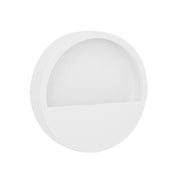 WALLY fényes fehér fiberstone fali kaspó Ø 30/40/50 cm