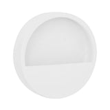WALLY fényes fehér fiberstone fali kaspó Ø 30/40/50 cm