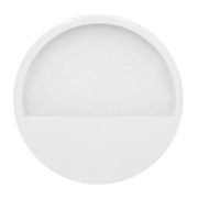WALLY fényes fehér fiberstone fali kaspó Ø 30/40/50 cm