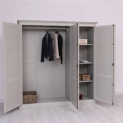 MAISON nagy méretű fenyőfa gardróbszekrény 200 cm