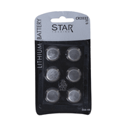 6 darabos CR2032 méretjelzésű tartós gombelem