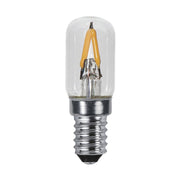 Meleg fehér fényű, LED hűtőszekrény izzó áttetsző üveggel