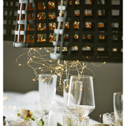 Meleg fehér fényű, 80 LED-es fényfüzér-csokor a "Harmatcsepp" kollekcióból