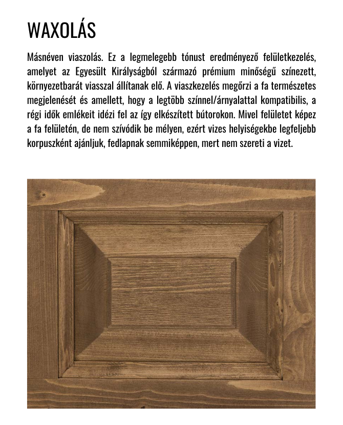 MAISON nagy méretû fenyõfa gardróbszekrény 210 cm