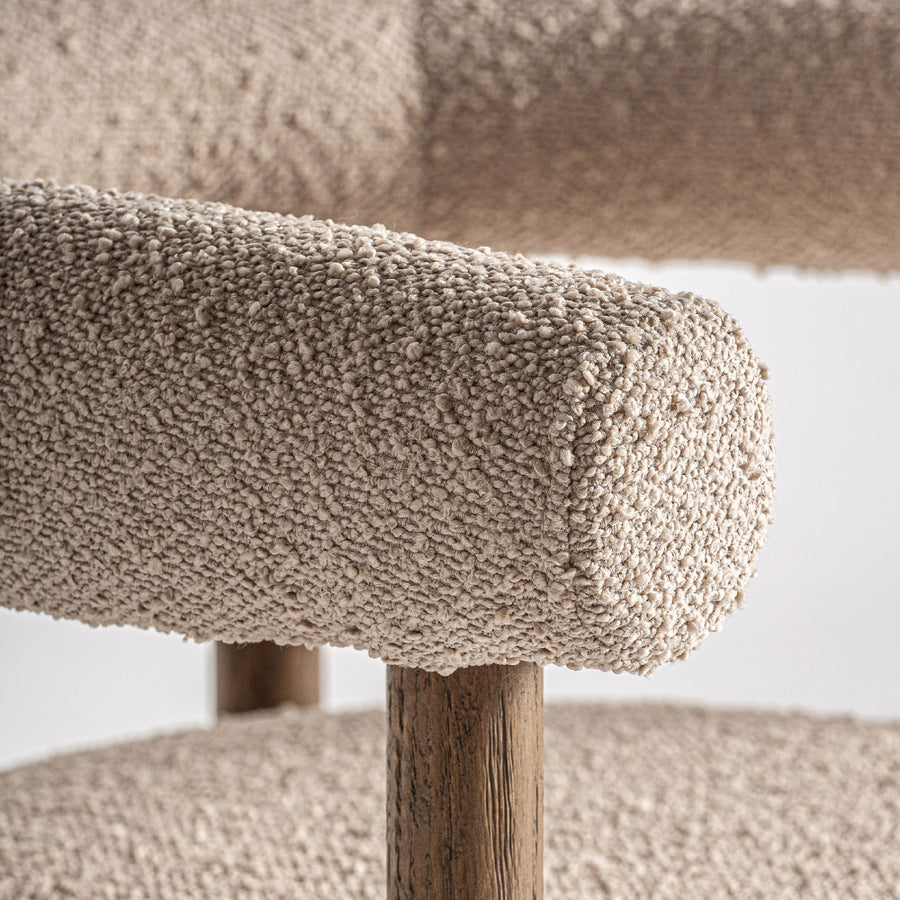 BULLAY kőrisfa karosszék 67 cm