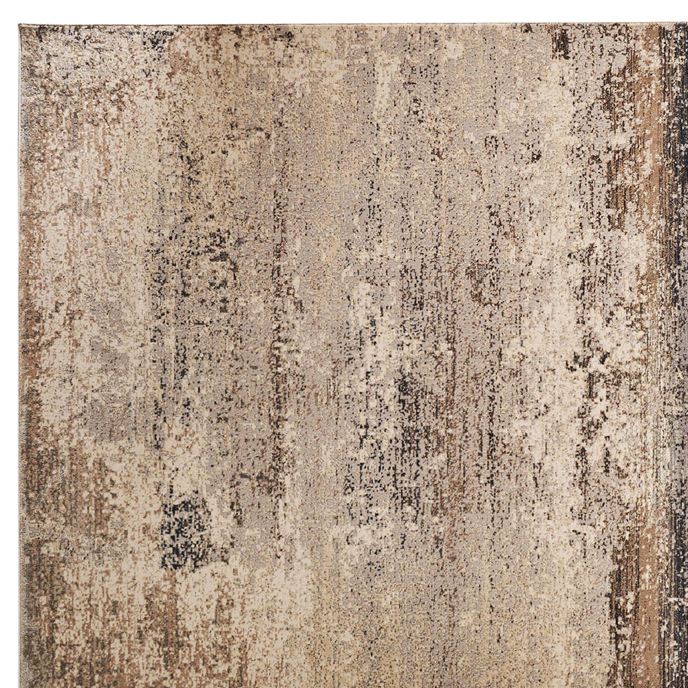 Dunixe szőnyeg strukturált mintázattal – stúdiófotó, szürke árnyalatok