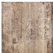 Dunixe szőnyeg strukturált mintázattal – stúdiófotó, szürke árnyalatok