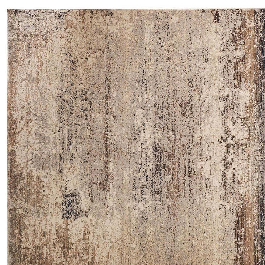 Dunixe szőnyeg strukturált mintázattal – stúdiófotó, szürke árnyalatok