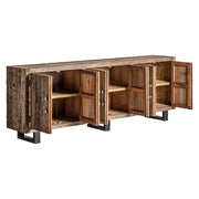 CARRIK natúr fenyőfa tálaló 253 cm