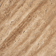 Kotárs stílusú, bézs színű márványból készült dohányzóasztal.