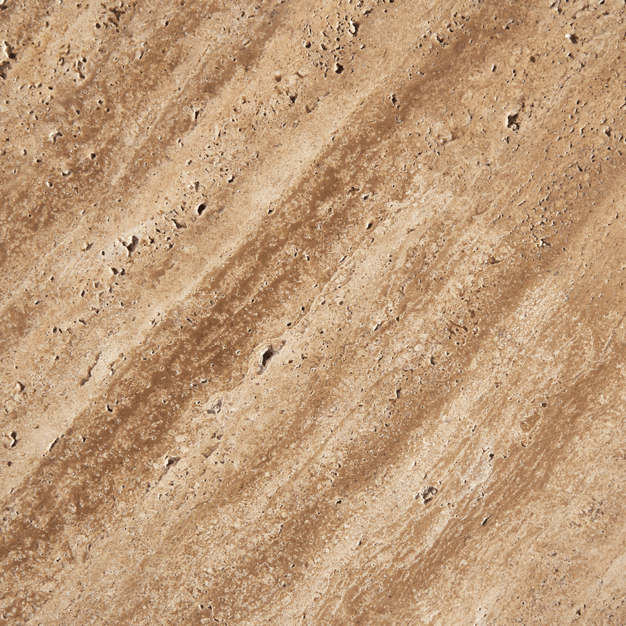 Kotárs stílusú, bézs színű márványból készült dohányzóasztal.