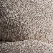 Ülőfelület közeli nézet – strukturált poliészter szövet és párnázás