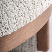 Barna fa ülés alatti keret részlet – Erbach art deco fotel