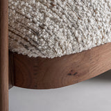 Barna fa ülés alatti keret részlet – Erbach art deco fotel