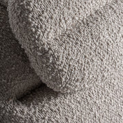 Plasztikus párnázottság közelről – Jacquard chaise longue anyagrészlet