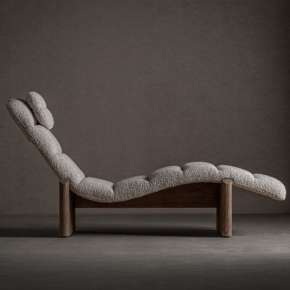 Jacquard relax fotel enteriőrben – modern, természetes hangulatú lounge környezet