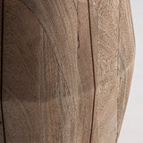 Faragott talpkialakítás részlete mangófából – Jacquard kollekció