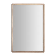 Jacquard falitükör elölnézet – natúr mangófa keret 81 × 120 cm