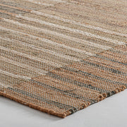 Keala szőnyeg sarokrészlet – természetes szálak és kézműves textúra