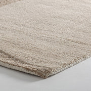 Gyapjú és viszkóz szőnyeg élrészlet – textúra és szálstruktúra közelről