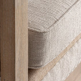 Ülőpárna részlet – bézs vászon kárpit textúrája