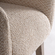 Ülőfelület közeli nézet – jutaszőttes kárpit és kényelmes párnázás