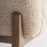 Mangófa láb és váz részlet – világosbarna pácolt felület, természetes faerezet