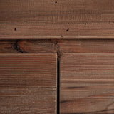 Truel tálaló ajtórészlet – bontott fa karakteres felülete