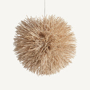 Gömb formájú, fészekszerű kézműves design függeszték lámpa.