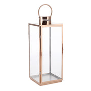 Rézszínű rozsdamentes acélból készült, 3 darabos lámpásszett.