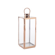 Rézszínű rozsdamentes acélból készült, 3 darabos lámpásszett.