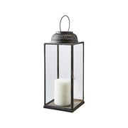 Keleti ihletésű, kortárs stílusú, fekete színű, kézműves fém lámpás.