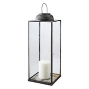 Keleti ihletésű, kortárs stílusú, fekete színű, kézműves fém lámpás.