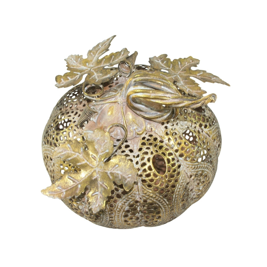 Antique Metals töklámpás felülnézetből, perforált mintázattal