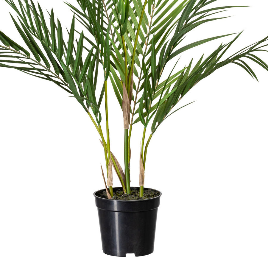 Kis méretű ARECA mű aranypálma dekor kaspóban.