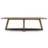 BALI kőrisfa étkezőasztal 280 cm letisztult Japandi stílusban