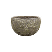 BAQ Lava Bowl Relic Jade kerámia kaspó 40 cm – kézzel készített, tálformájú kaspó zöldes árnyalatban