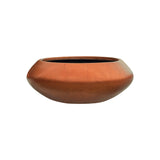 BAQ Metallic Bowl UFO Matt Copper kaspó 40 cm-es méretben, ovális formával, fényes réz árnyalatban.