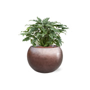 BAQ METALLIC GLOBE MATT COFFEE kaspó