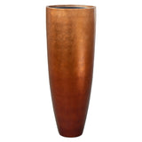 BAQ Metallic Partner kaspó matt réz színben, 90 cm-es méretben, minimál stílusban.
