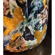 Kézműves fém dizájn kaspó.