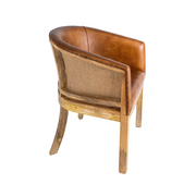 BUFFALO loft stílusú bőr karosszék oldalnézetből