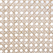 Barna színű, rattan betétes thonet szék.