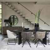 több darab étkezőfotel modern nappaliban