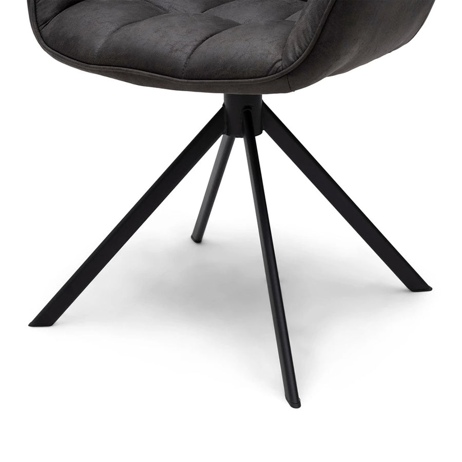 fekete fém forgóláb piramis kialakítással